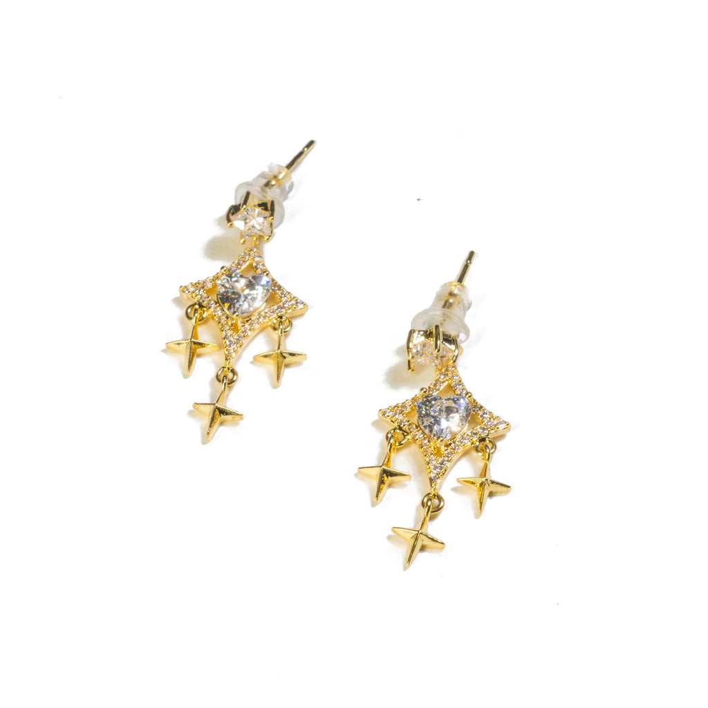 Étoiles Célestes — Boucles d’Oreilles