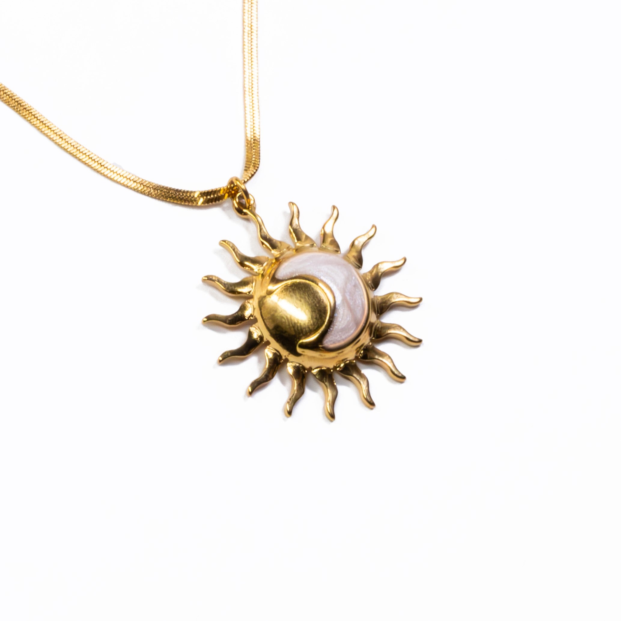 Sun And Moon Necklace