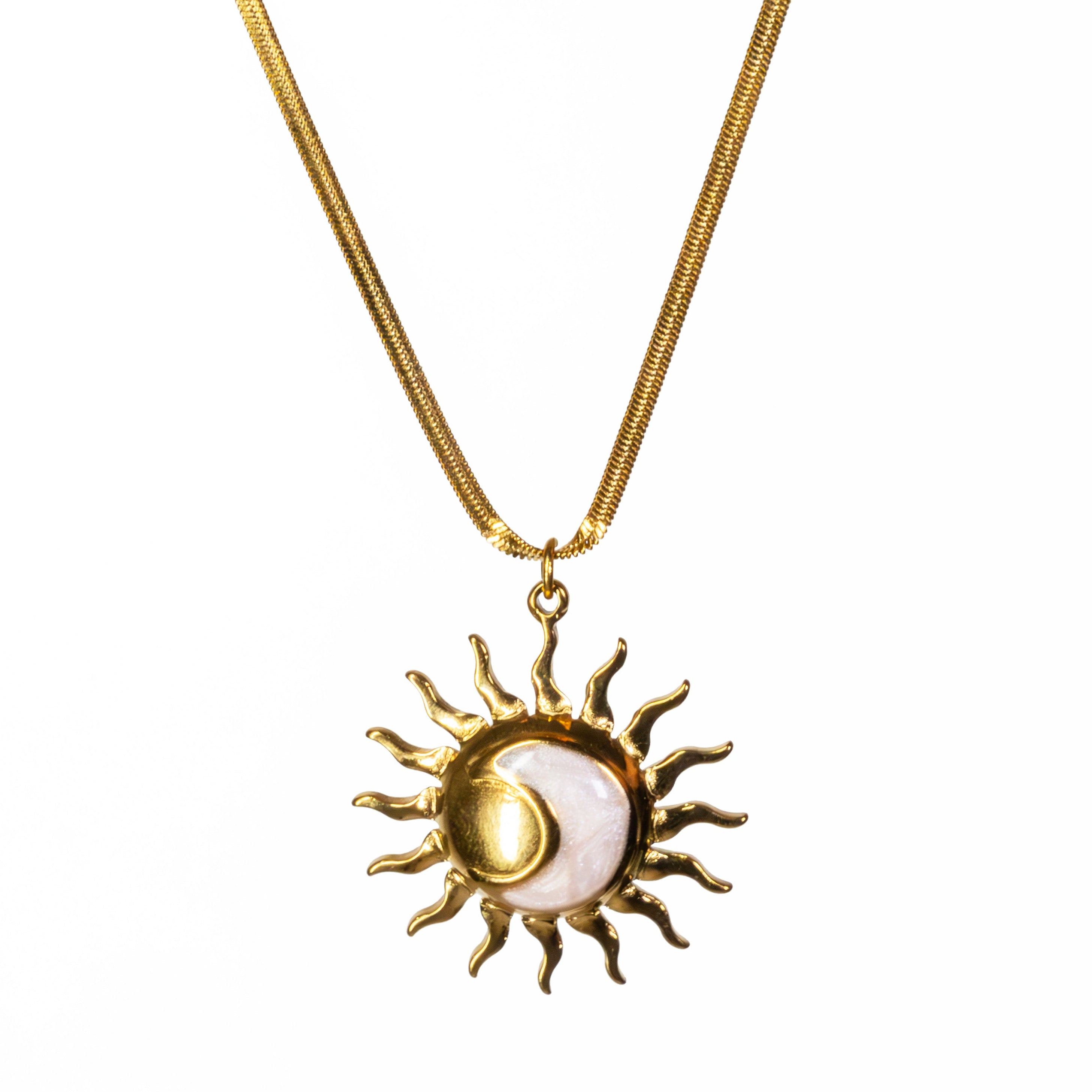 Sun And Moon Necklace