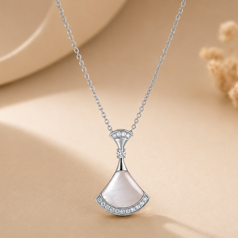 Aura Necklace - silver