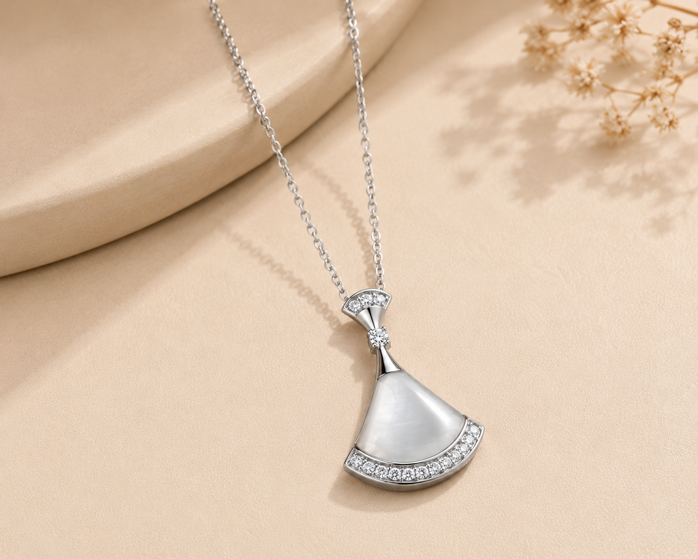 Aura Necklace - silver