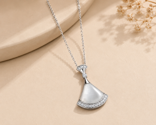 Aura Necklace - silver