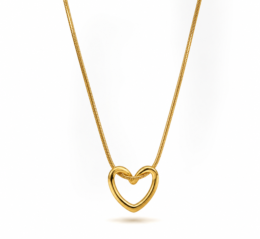 Open Heart Necklace
