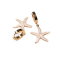 Créoles Étoile de Mer - Rose Gold