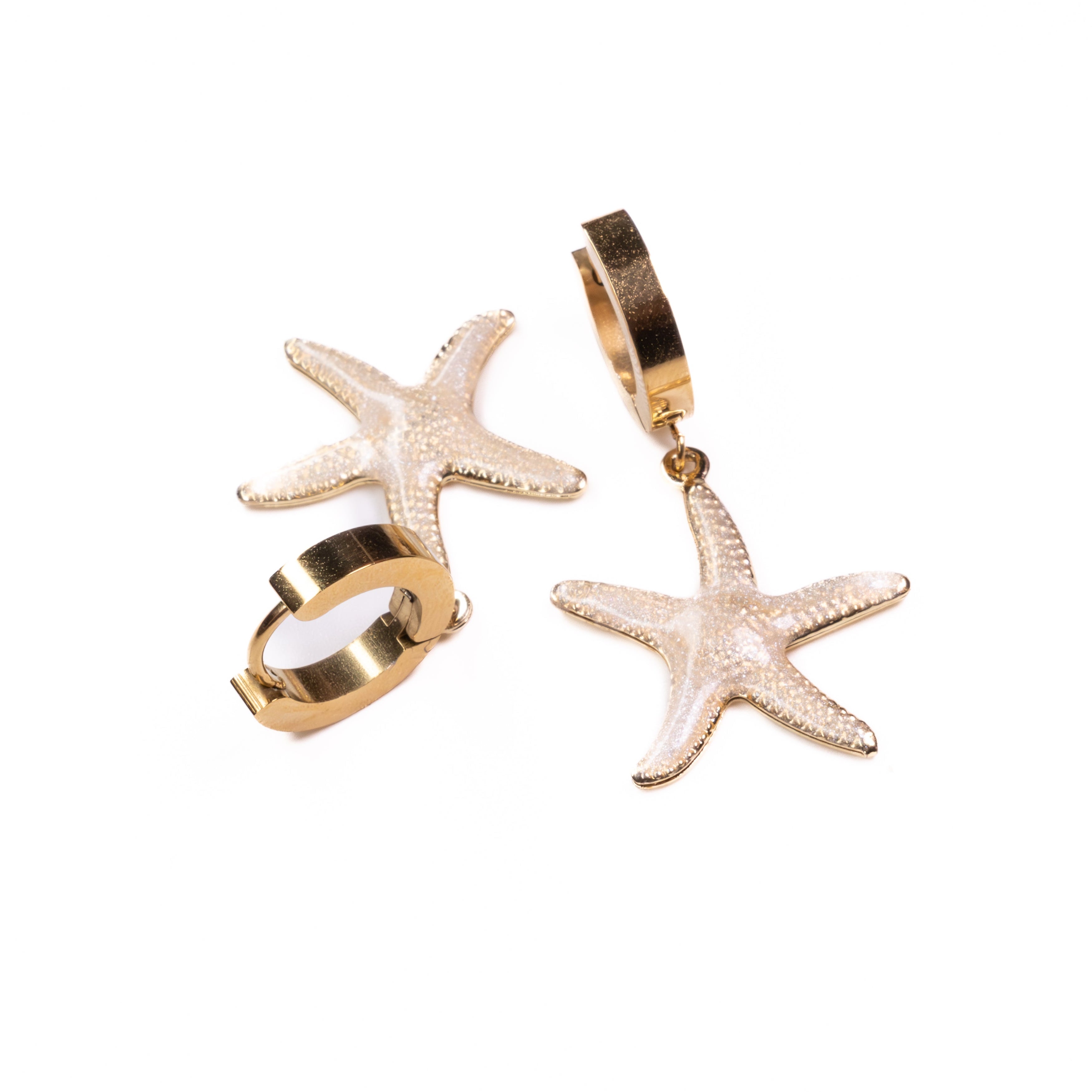 Créoles Étoile de Mer - Rose Gold
