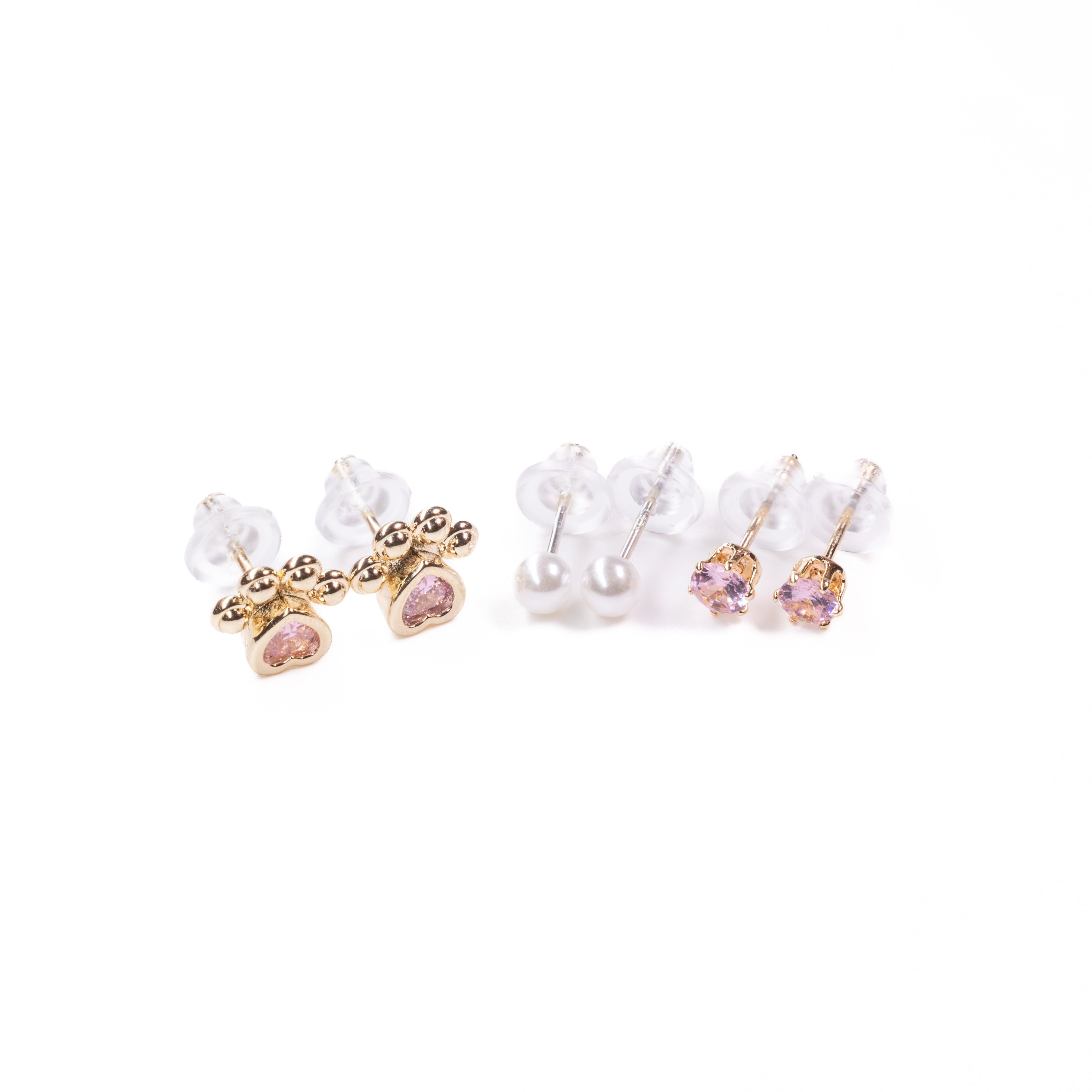 Coffret Doudou & Perles — Trio Rose & Doré