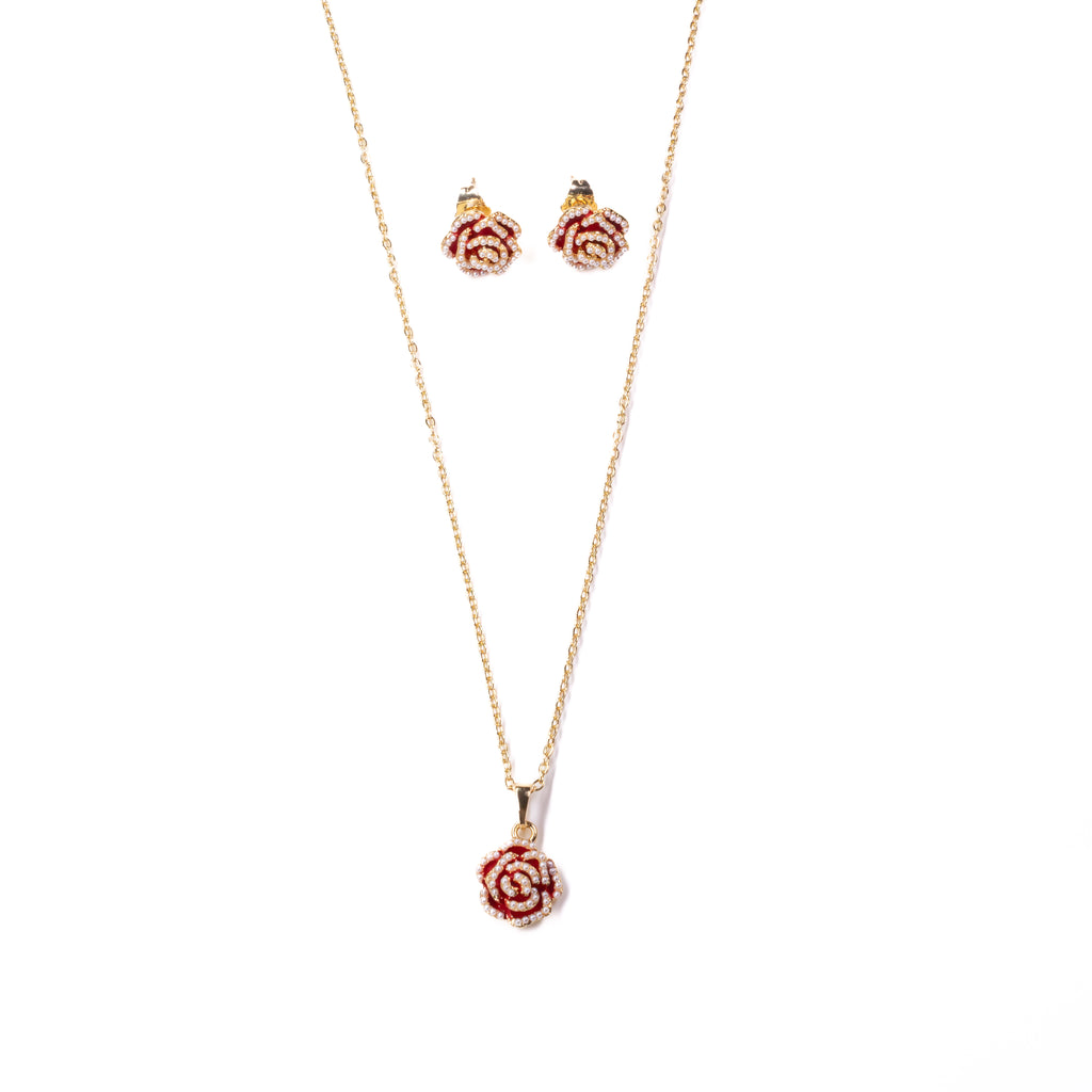 La Parure Rose Carmin