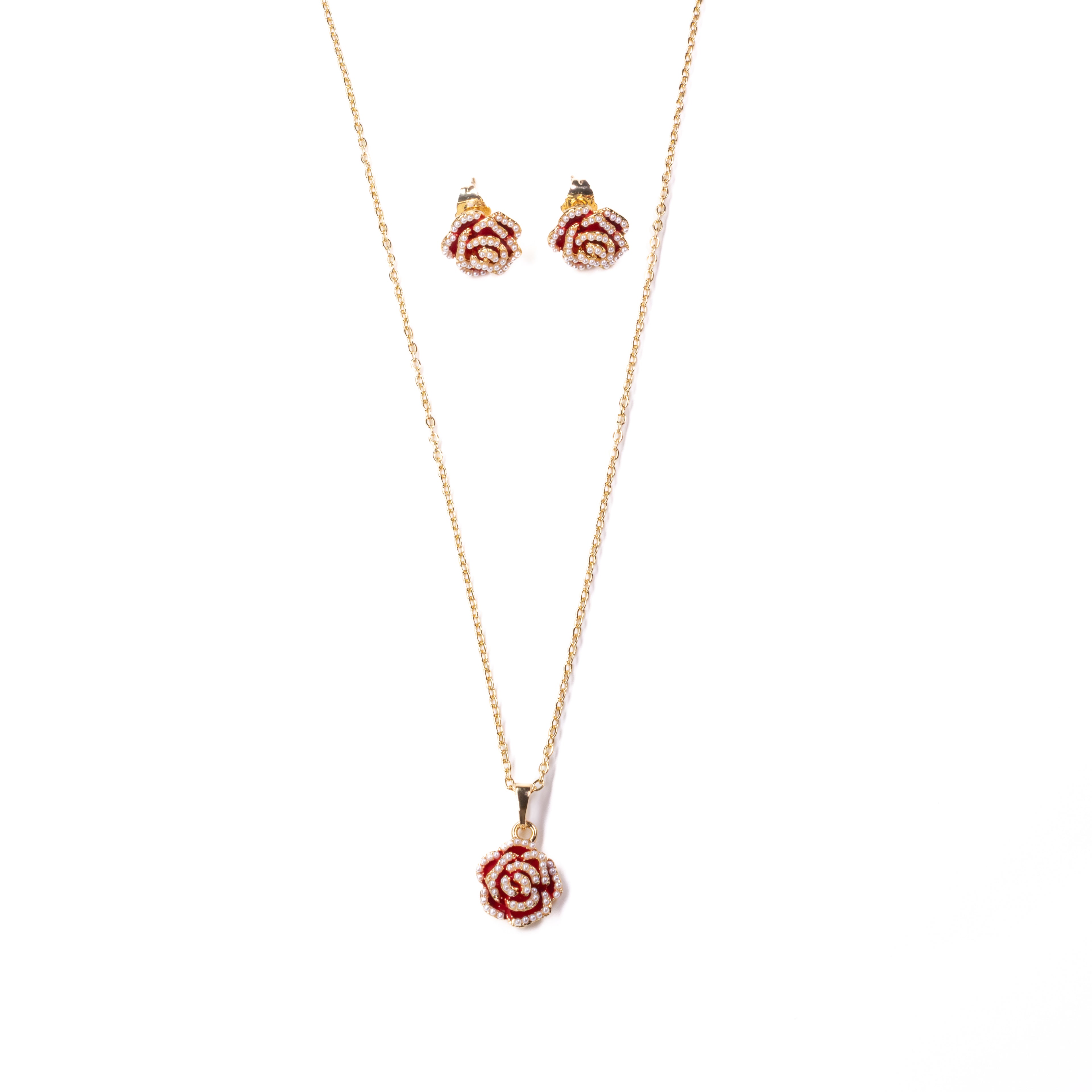 La Parure Rose Carmin