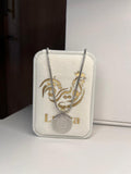 Kingdom Coin Necklace– silver