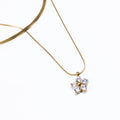 Dainty Gold Flower Necklace